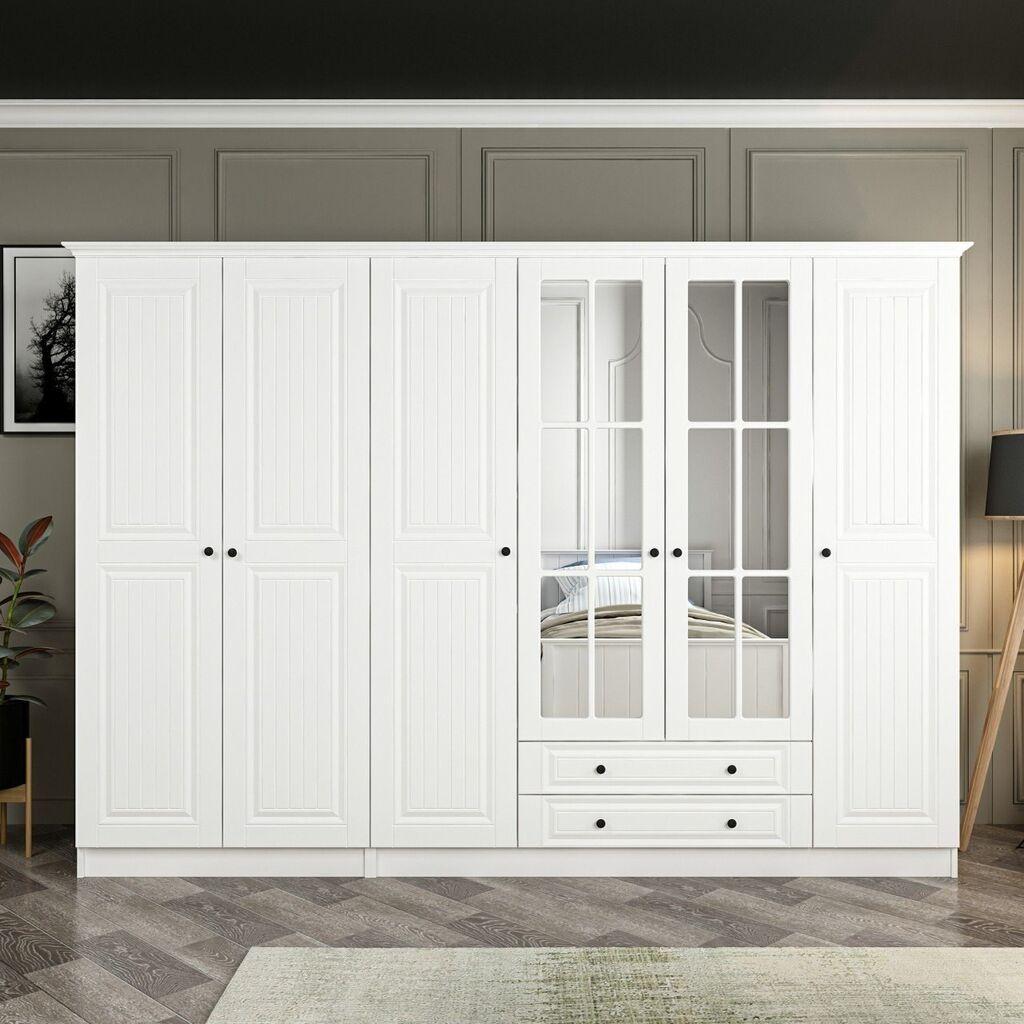 Гардеробер Hanah Home Kale-4783, 270x210x52 см, бела