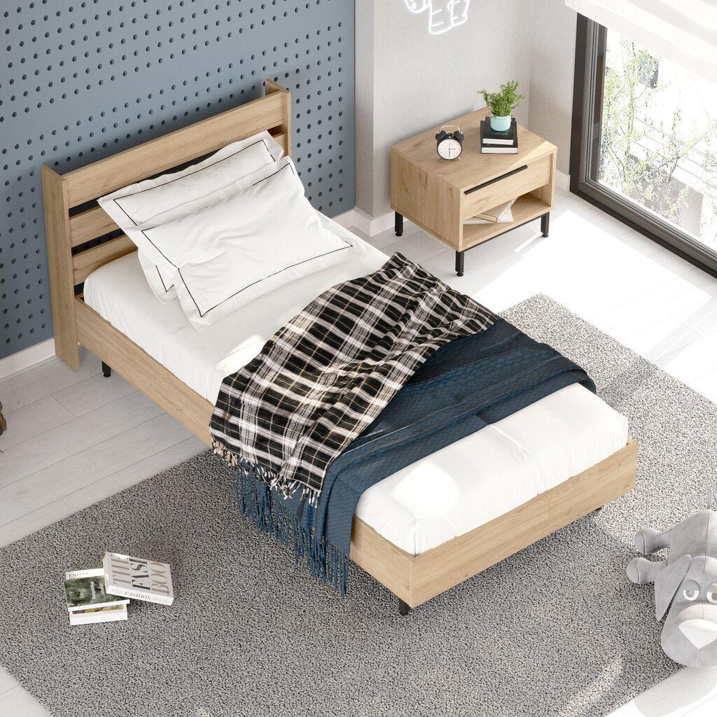 Комплет спална соба Hanah Home за тинејџери ON22-S, даб