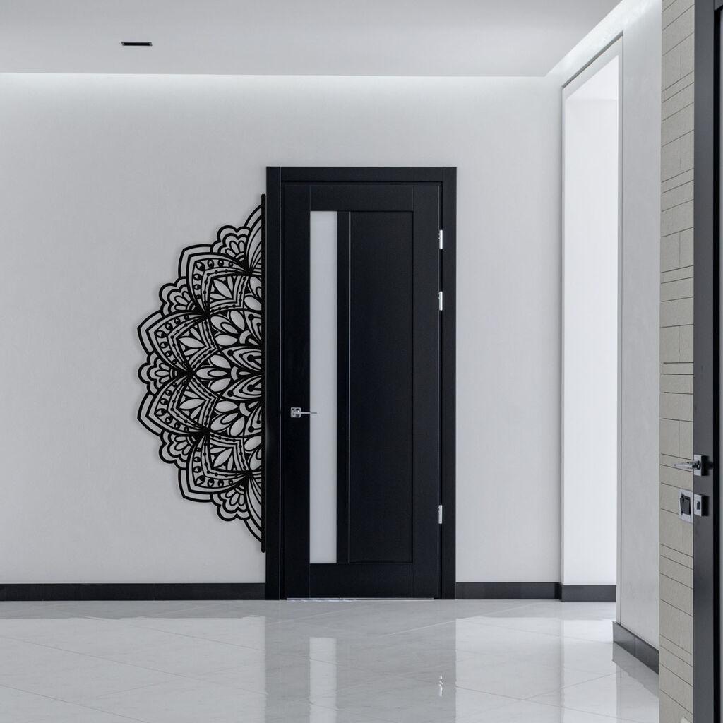 Wallity dzидна декорација Вавејла, 160 x 57 см, црна