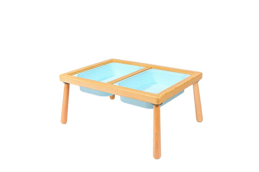 Детска маса Hanah Home, 53x40x74 см, сина