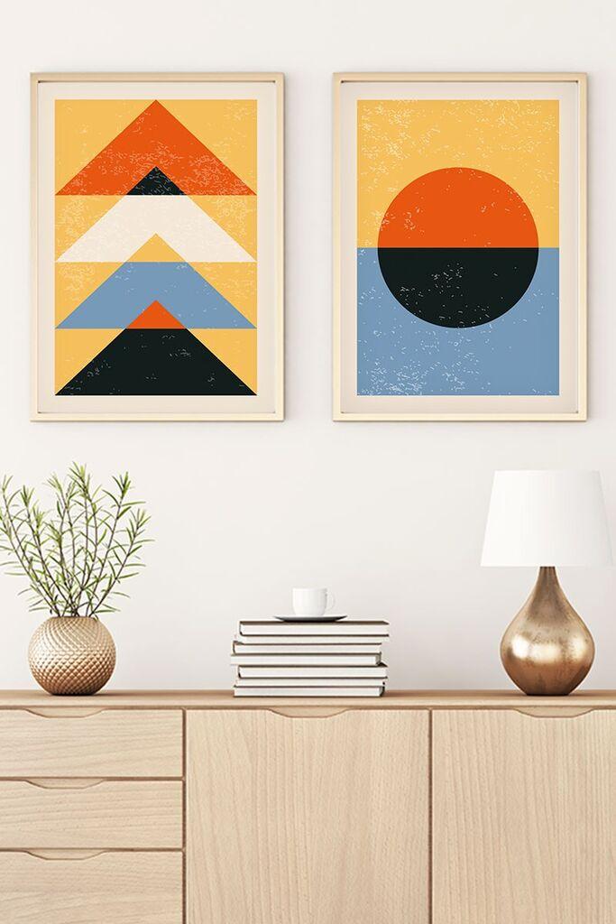 Слика во рамка Wallity Huhu16, 30x40 см, 2 дела
