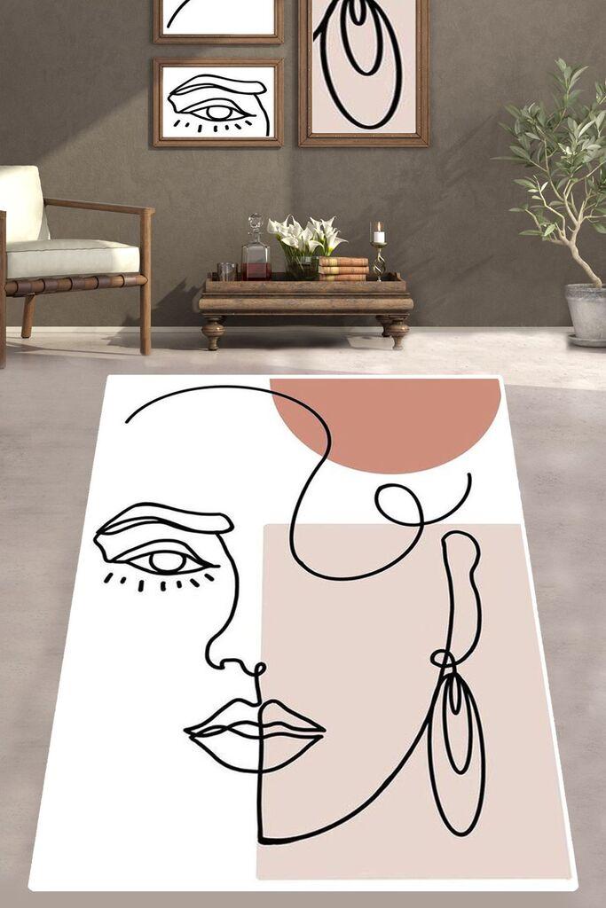 Conceptum Hypnose Carpet Silhouette, 80x150cm, Шарена