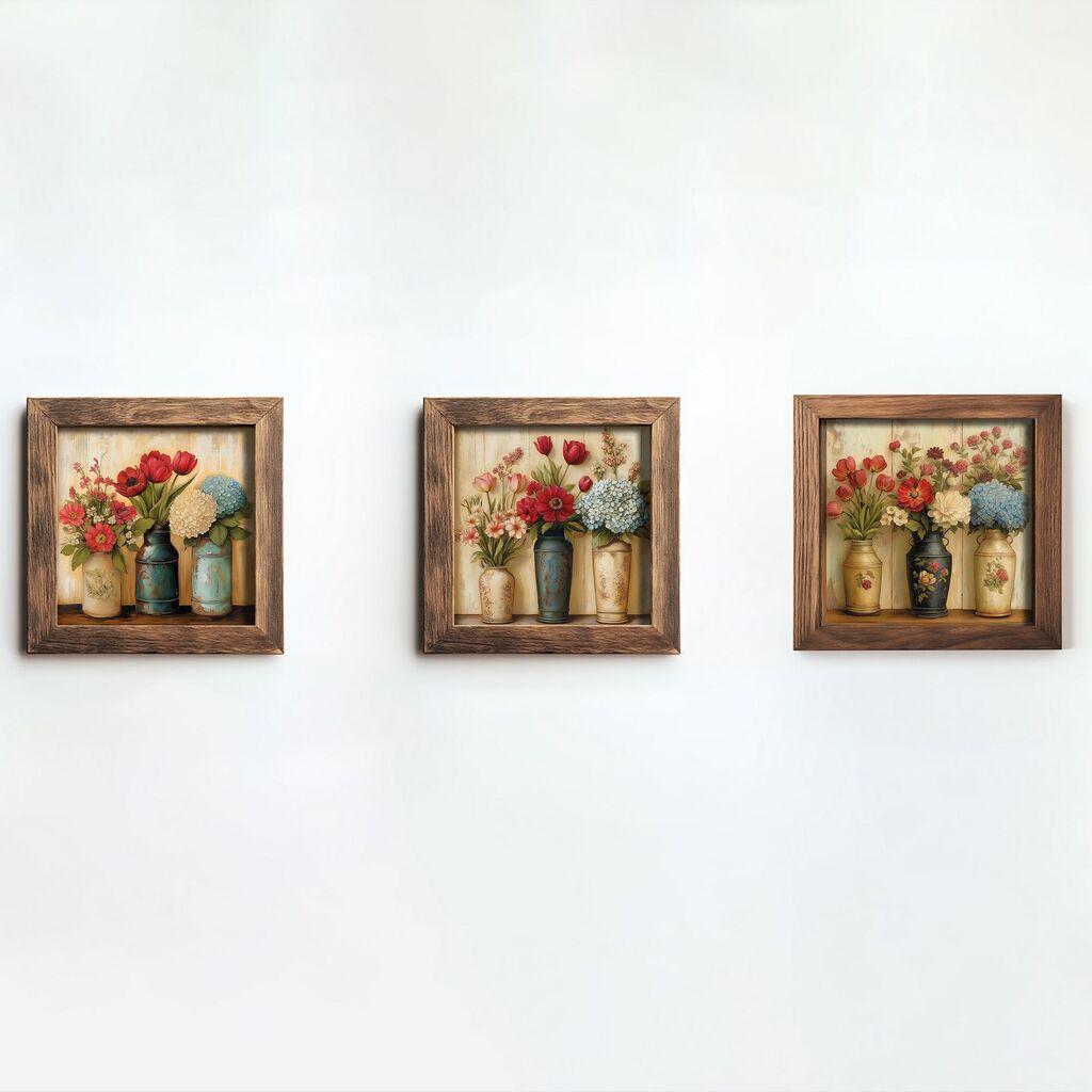 Wallity Picture UKZM064, 3 дела, 16 x 16 x 2 см