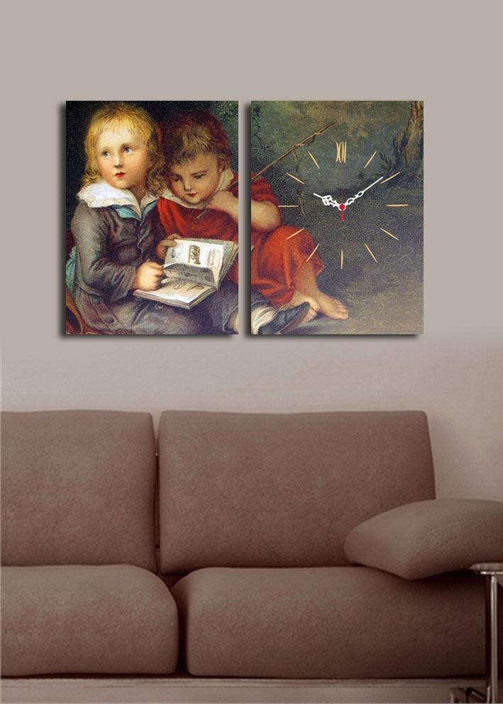 Wallity dzиден часовник 2P3040CS-133, 64x40 см, 2 дела