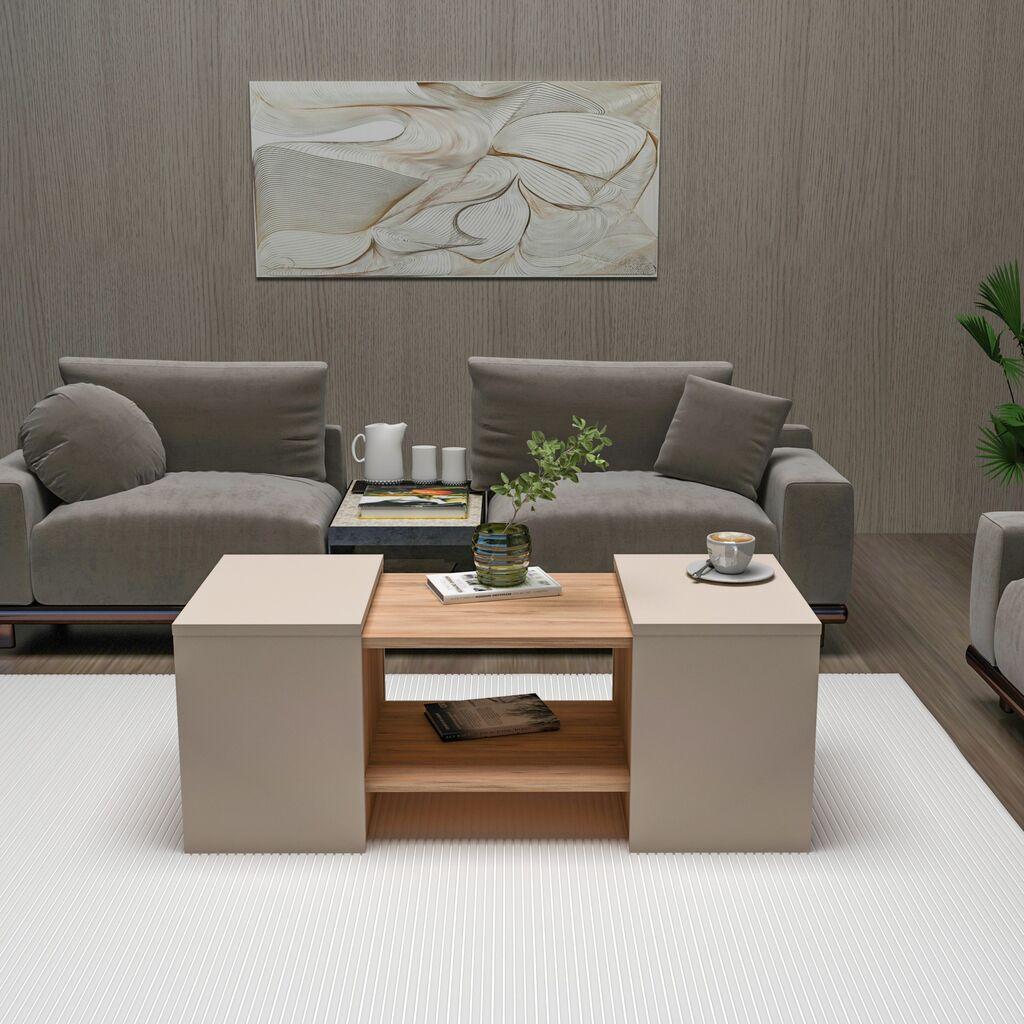 Hanah Home Set клуб маси Sartos, беж