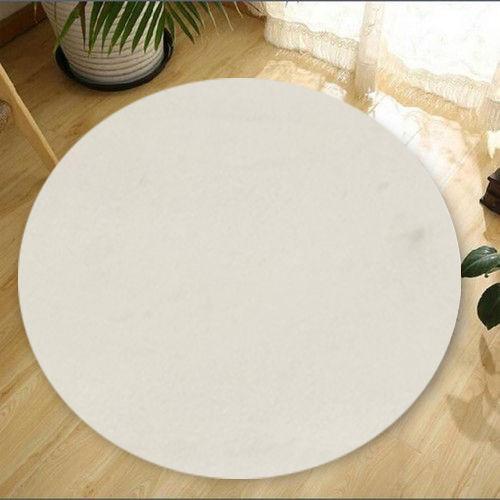 Conceptum Hypnose тепих овален, O120 cm, бела