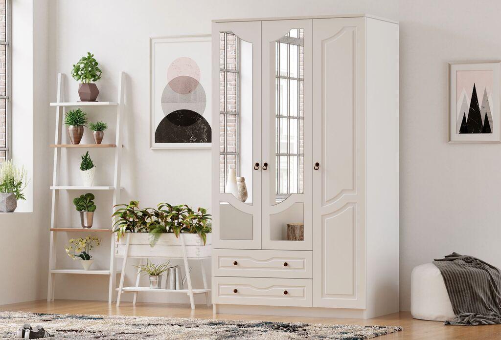 Гардеробер Hanah Home Rb-105, 105x210x52 см, бел