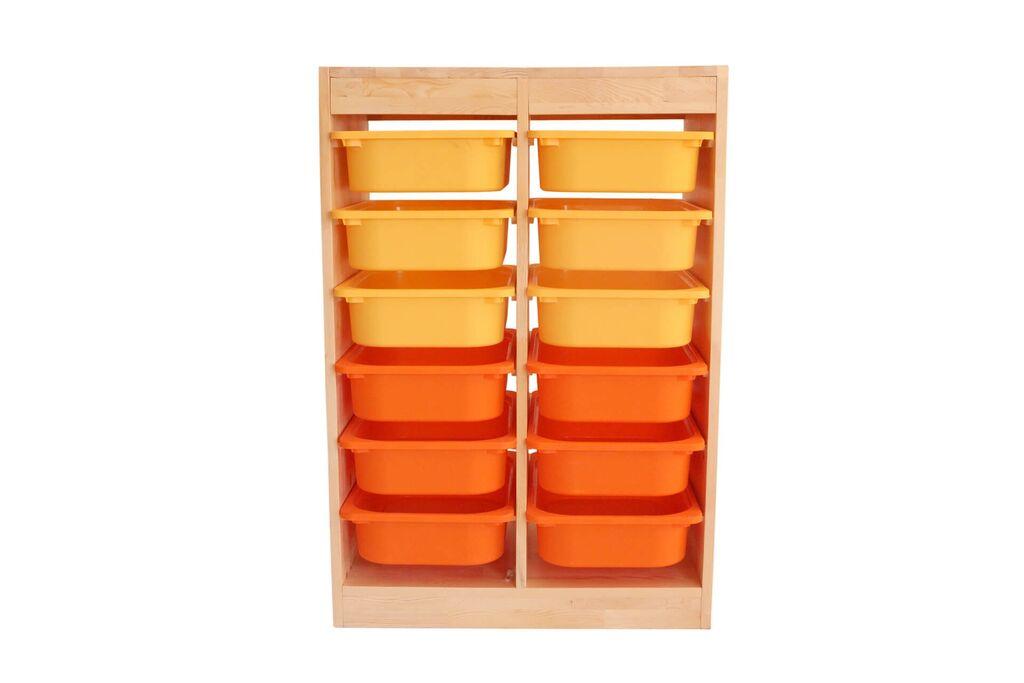 Организатор за фиоки Hanah Home од даб, 66x93x42,5 см, даб