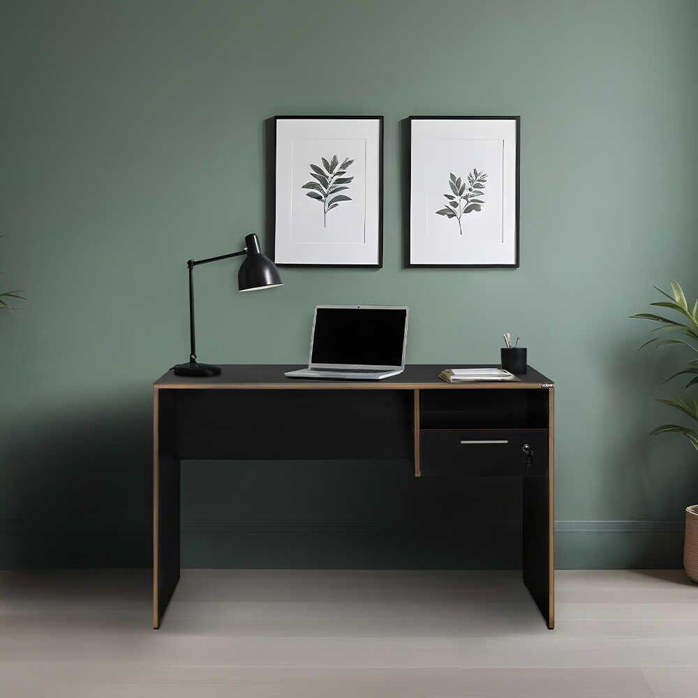 Работна маса Hanah Home Cms-510-Ax-1, 120x75x60 см, антрацит