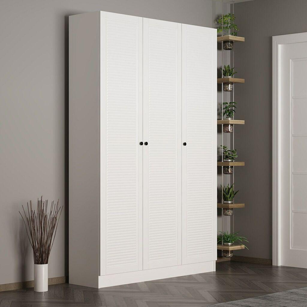 Гардеробер Hanah Home Noah-8458, 135x210x35 см, бел