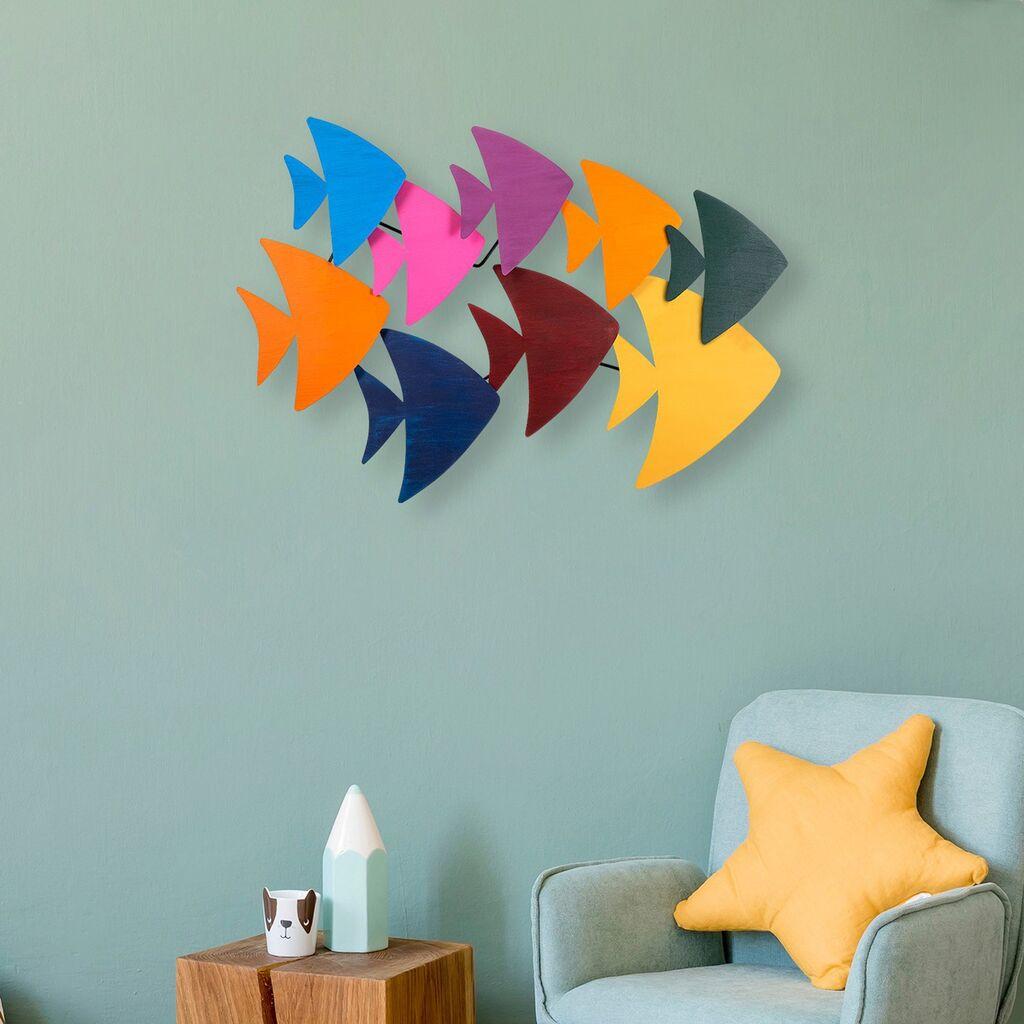 Wallity декорација за dzид, 100x70 см, шарена