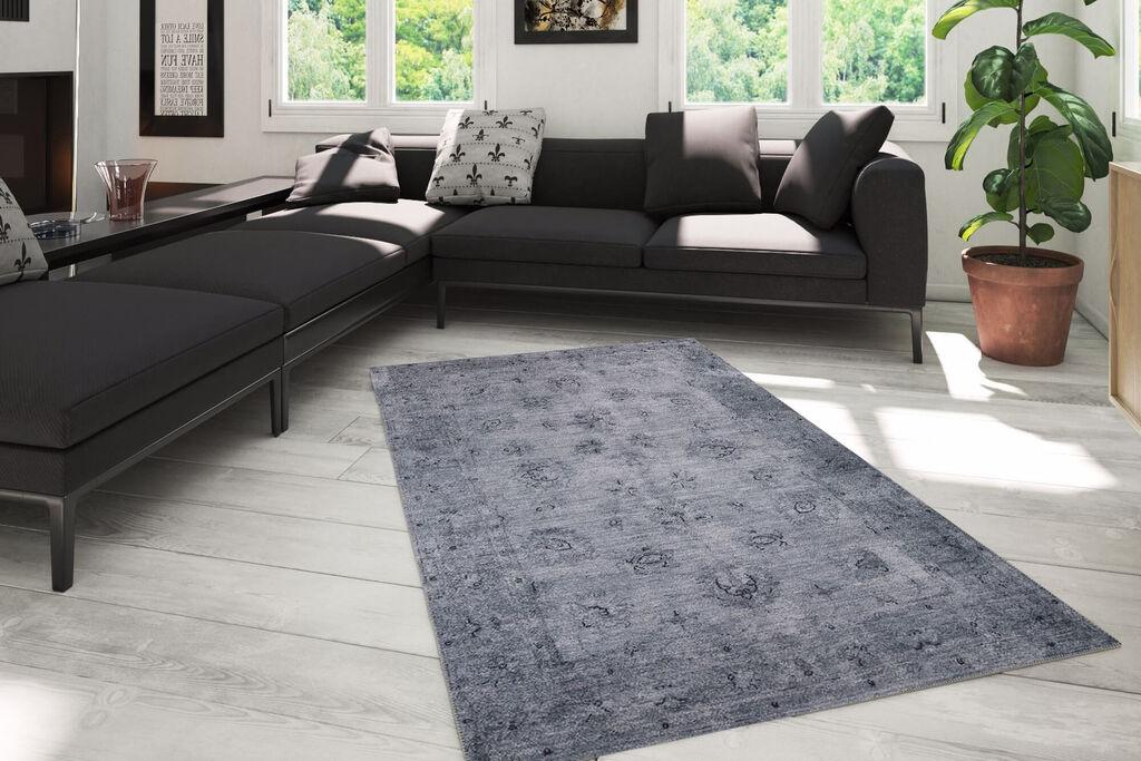 Conceptum Hypnose тепих Dorian Chenille 166, 75x230cm, темно сива