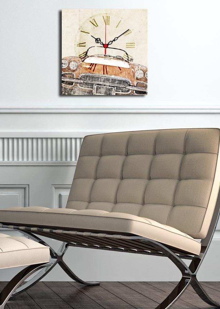 Dzиден часовник Wallity 2828CS-6, 28x28 см