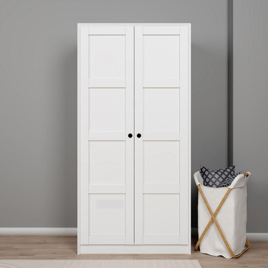 Hanah Home повеќенаменски гардеробер Lucas 1600-80, 94x190 см, бел