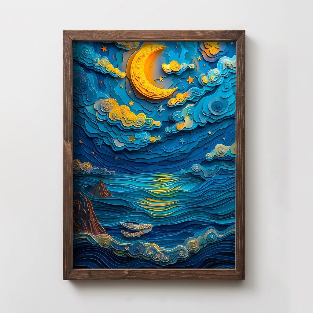 Слика Wallity TUN112, 50 x 70 x 3 см
