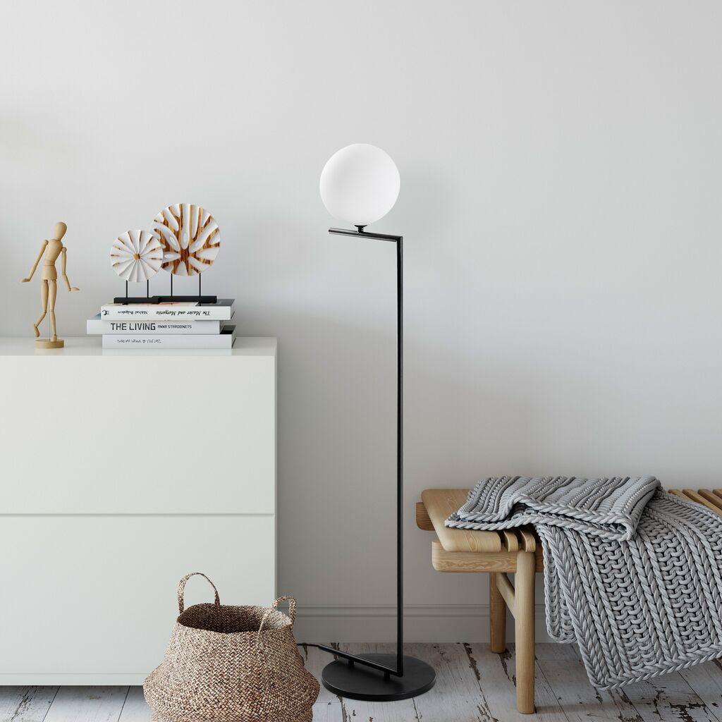 Подна ламба Opviq Luminar-14180, 37x30x140 см, IP20, црна