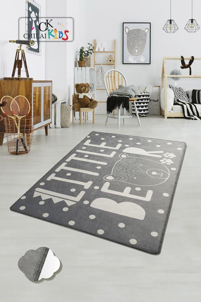 Conceptum Hypnose Carpet Little Bear, 100x160cm, Сив