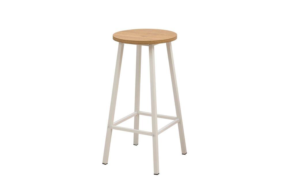 Hanah Home Barsk стол Мора, кафеаво-бела