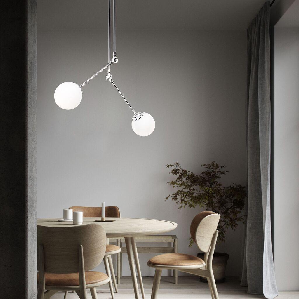 Opviq Luster Cambaz 3451, Метал, Сребрена боја
