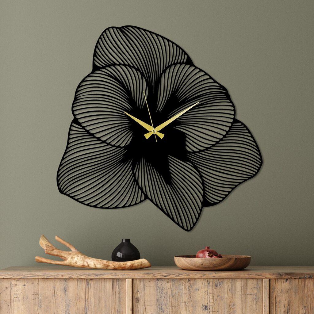 Wallity dzиден часовник 70x70 см црн