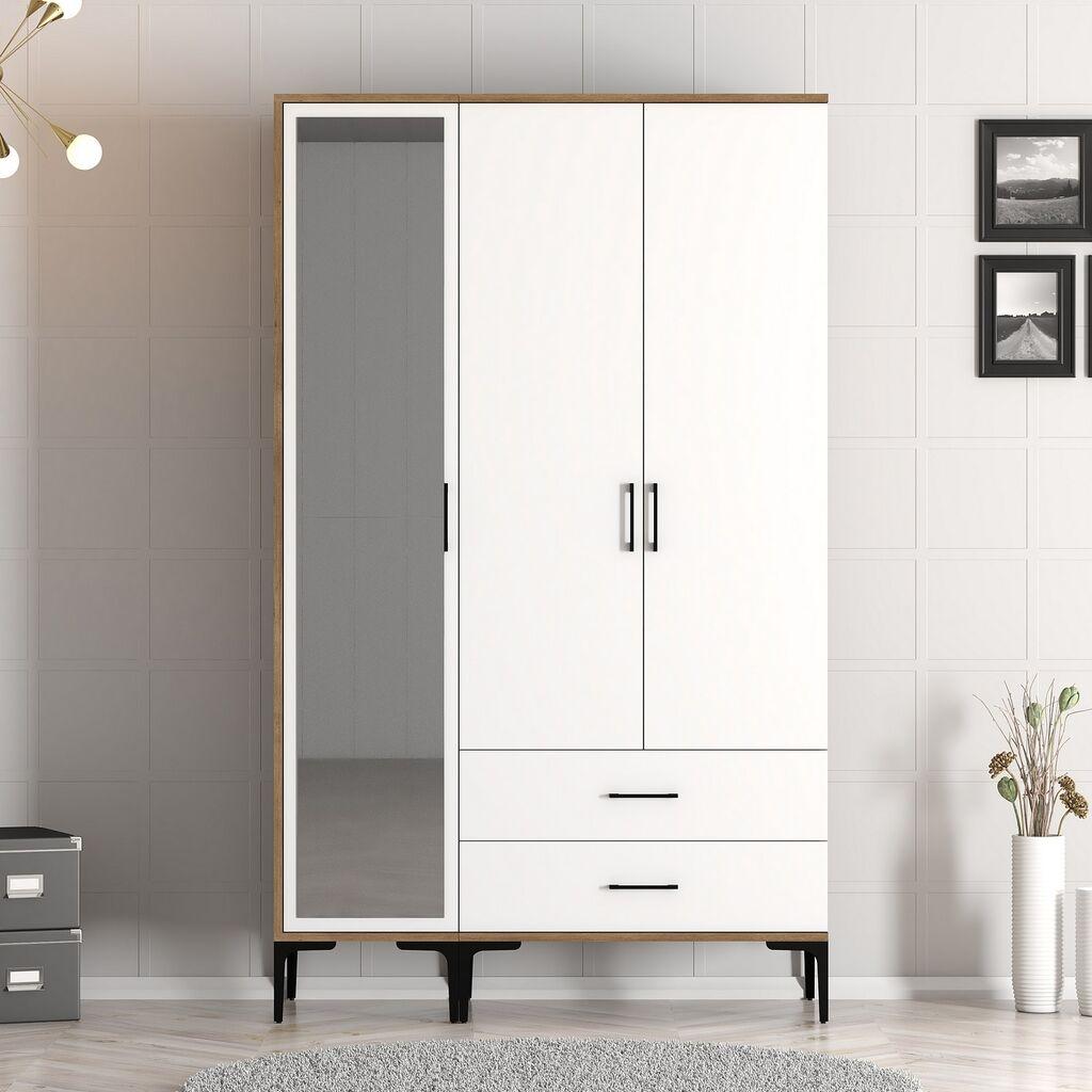 Гардеробер Hanah Home Kumsal RT, 120x47,5x201,4 см, бел