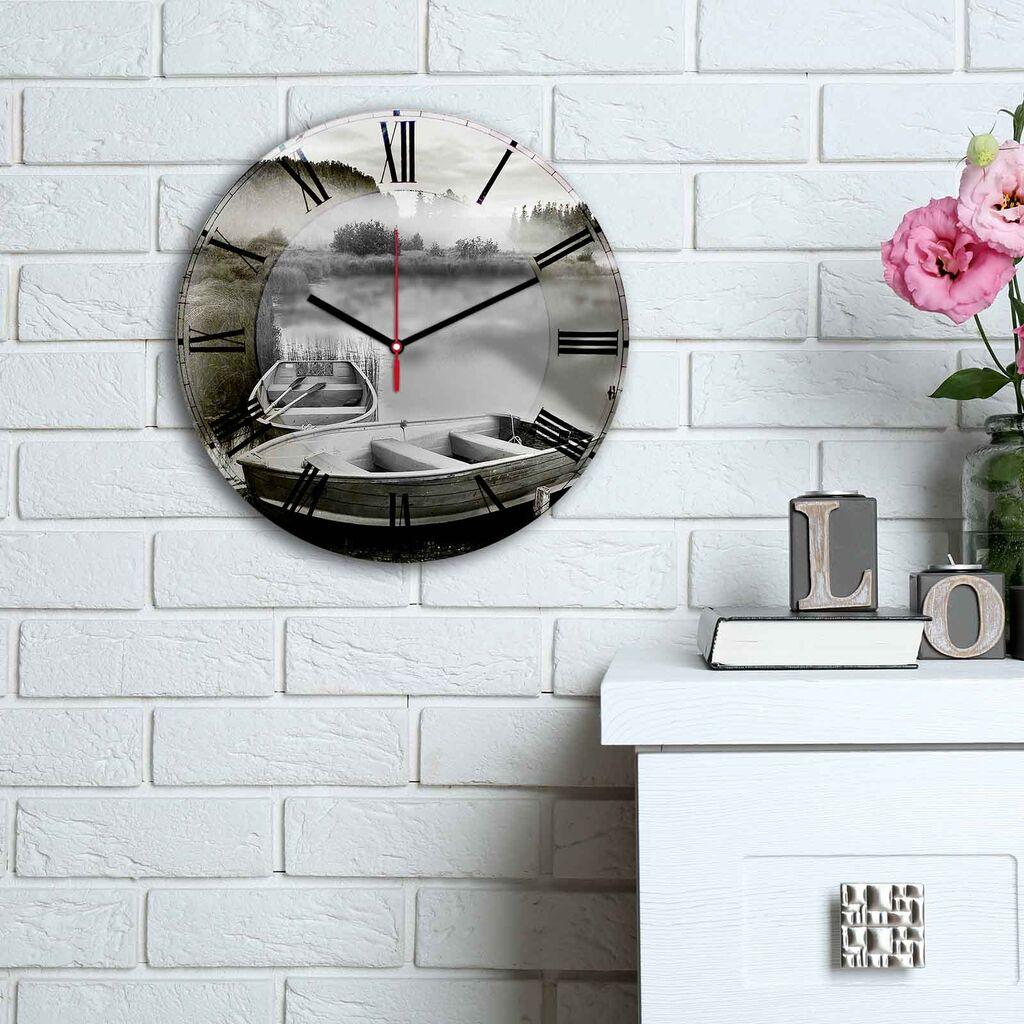 Wallity dzиден часовник 3030MS-011, 30 см, сив
