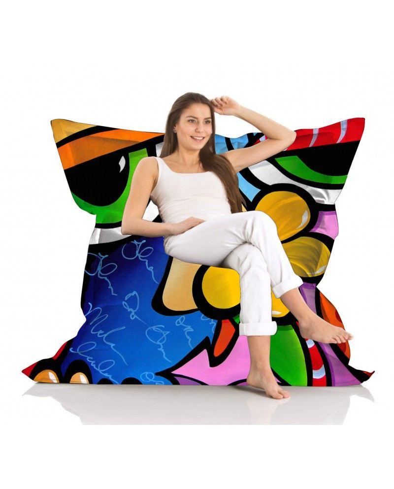 Торба за сеф Atelier del Sofa Garden Giant Heaven, 180x140x30 см, шарена