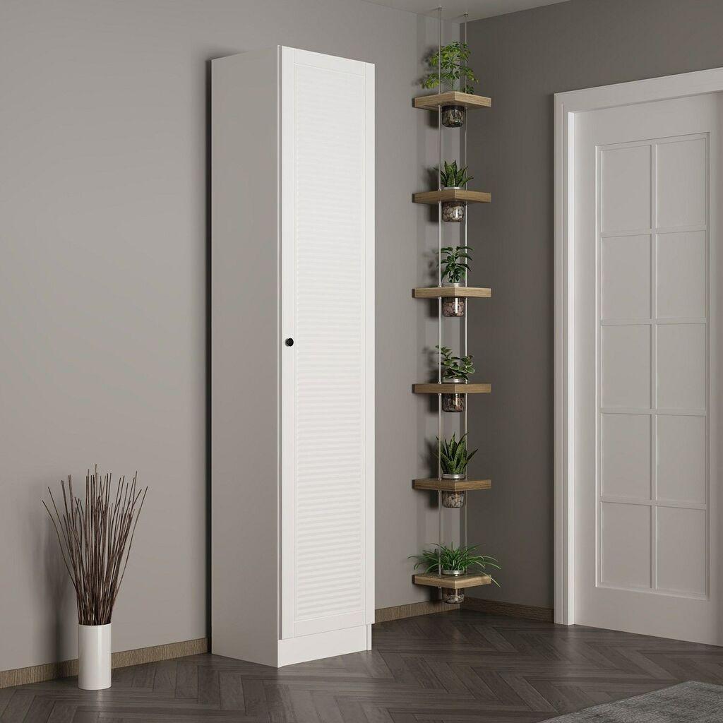 Гардеробер Hanah Home Noah-8456, 45x210x35 см, бел