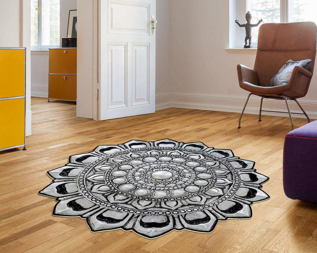 Conceptum Hypnose тепих 80cm сребрен