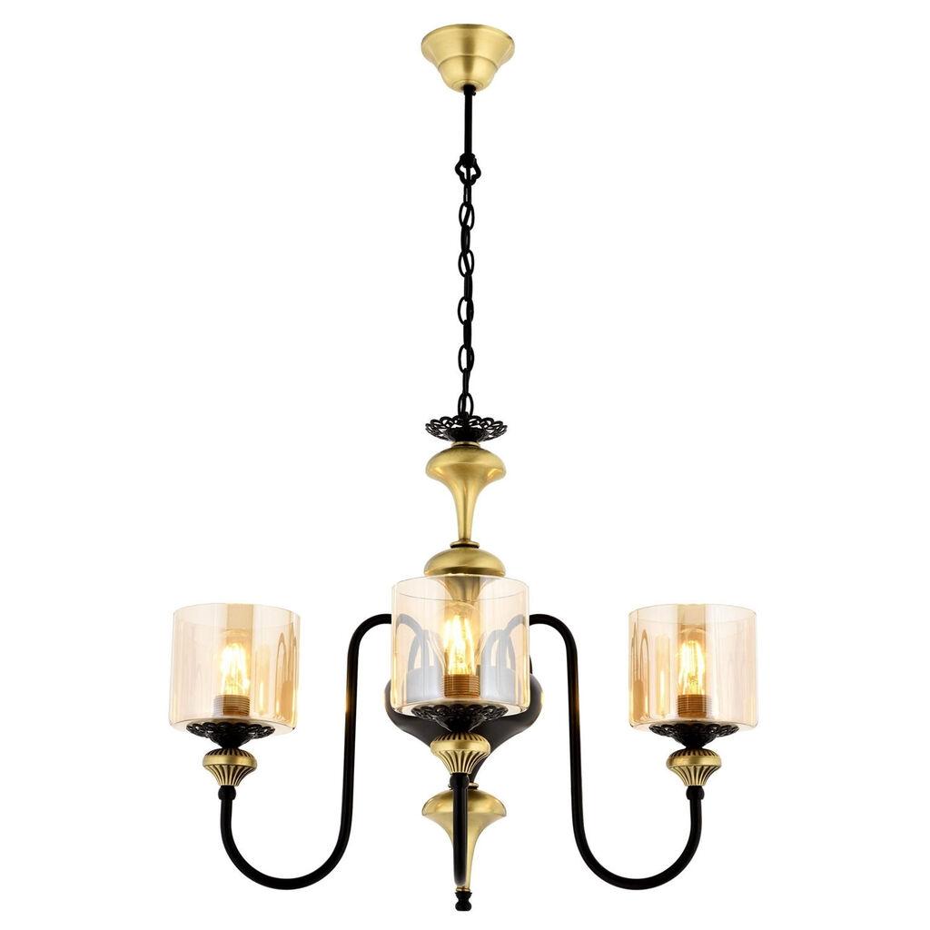 Opviq Luster Av-4161-3E, 98x62 см, црна и златна боја