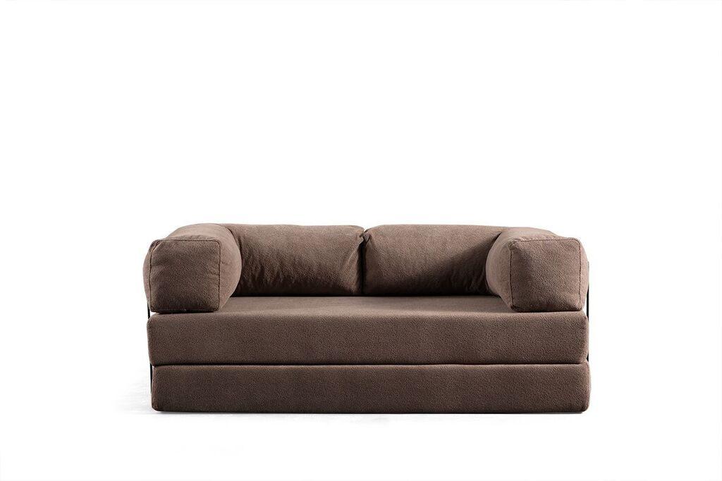 Atelier del Sofa Двосед Via Con, 200x100x80 см, кафеава боја