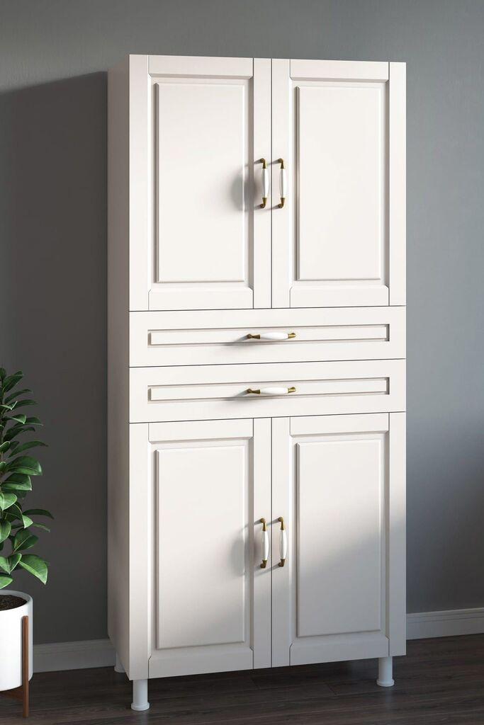 Hanah Home повеќенаменски гардеробер Rb-057, 70x180 см, бел