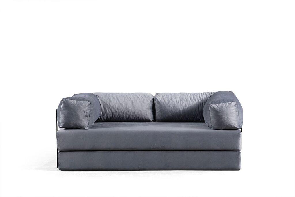 Atelier del Sofa Двосед Via Con, 200x100x80 см, Сива