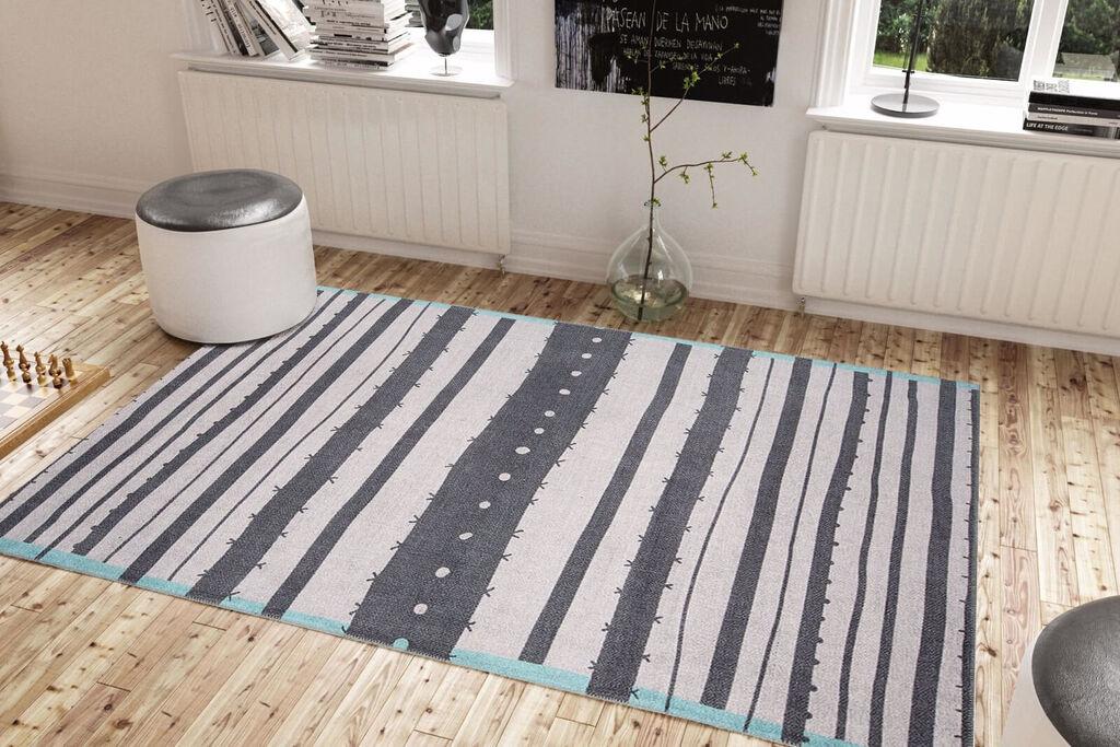 Conceptum Hypnose Carpet Funk Chenille 173, 75x150cm, црна