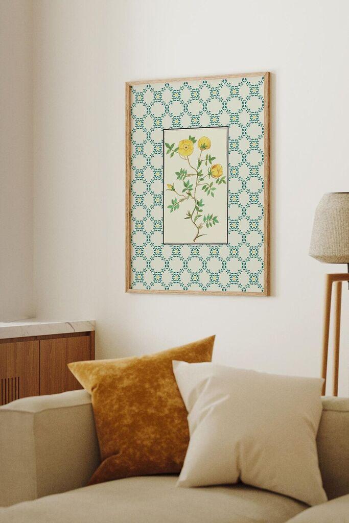 Врамена слика Wallity Artsmdftek28, 50x70 см