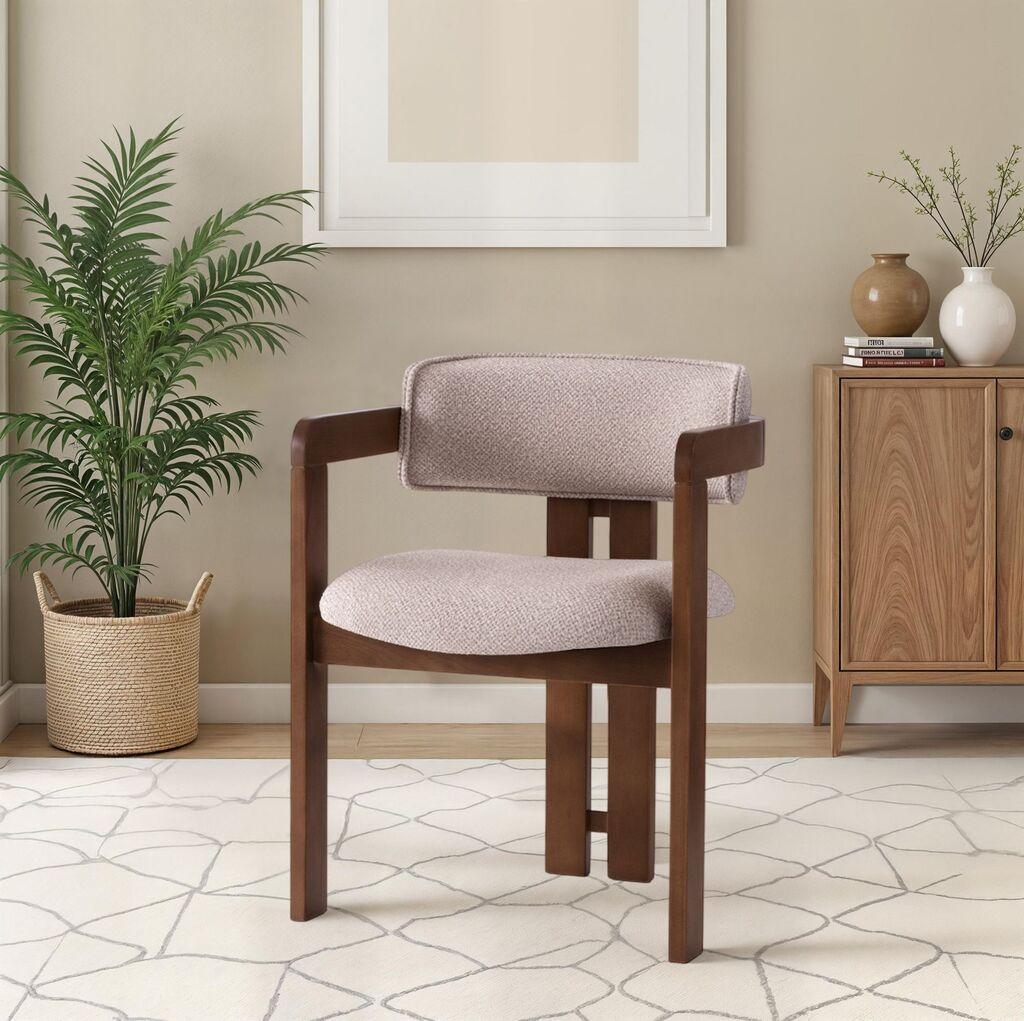 Hanah Home Chair Cozy-048, 57x76x44 см, боја на орев