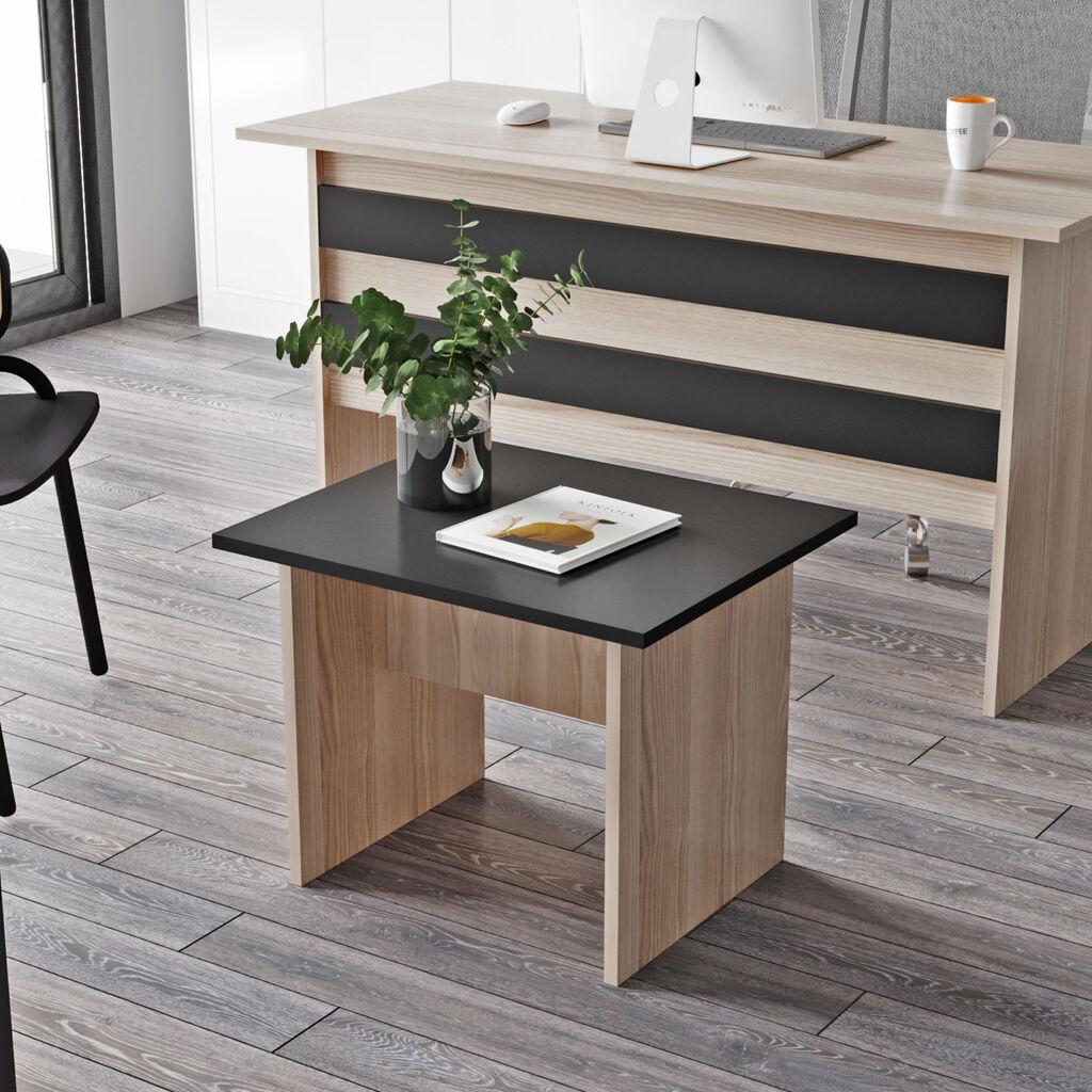 Маса Hanah Home Club Vo2-Ob, 60x46.3x50 см, кафеава