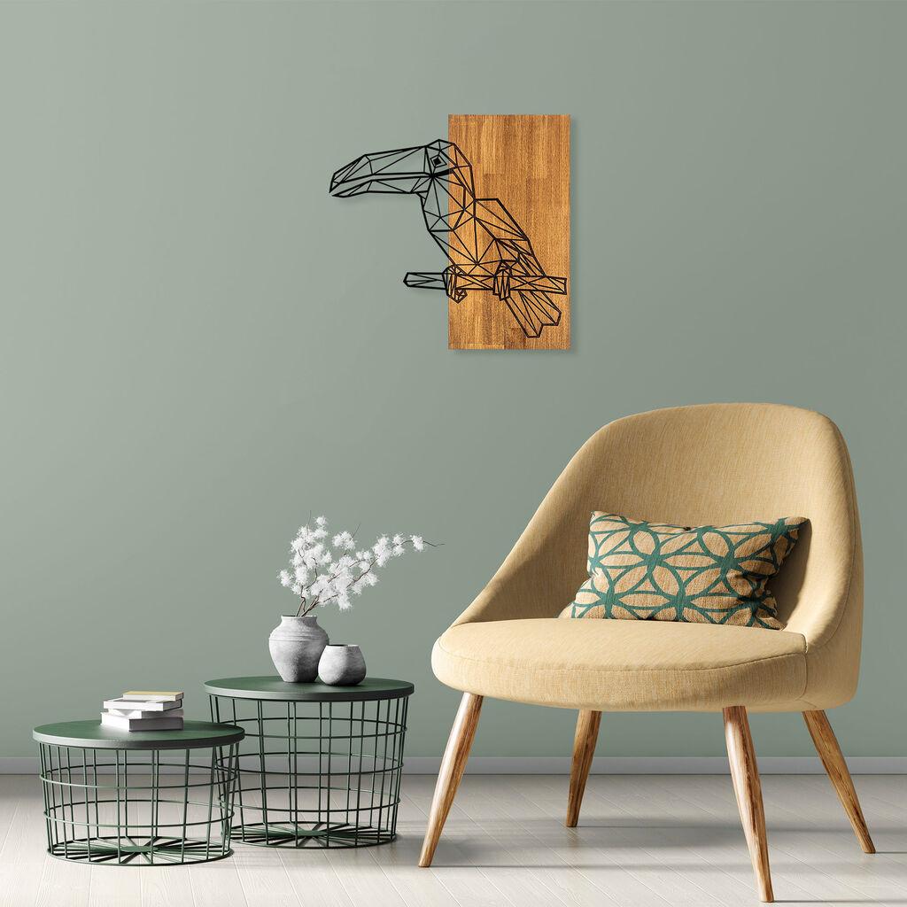 Wallity декорација за ѕид MA-293, 58 x 60 см, кафеава