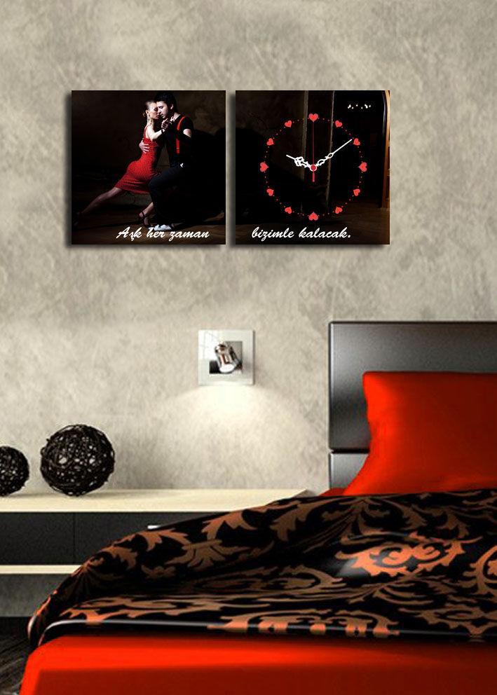 Wallity dzиден часовник 2P2828CS-11, 60x28 см, 2 дела