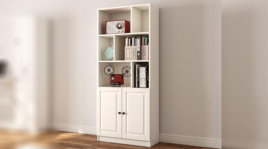 Полица за книги Hanah Home Rb-023, 70x180x33 см, бела