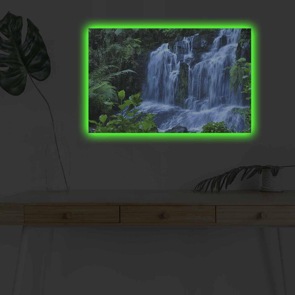 Слика „Волити" на платно со LED осветлување 45x70 см