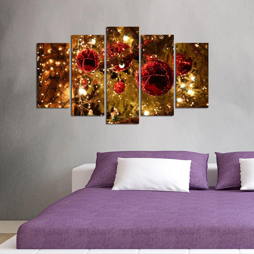 Wallity 5PMDFNOEL 5 декоративни слики, 5 слики