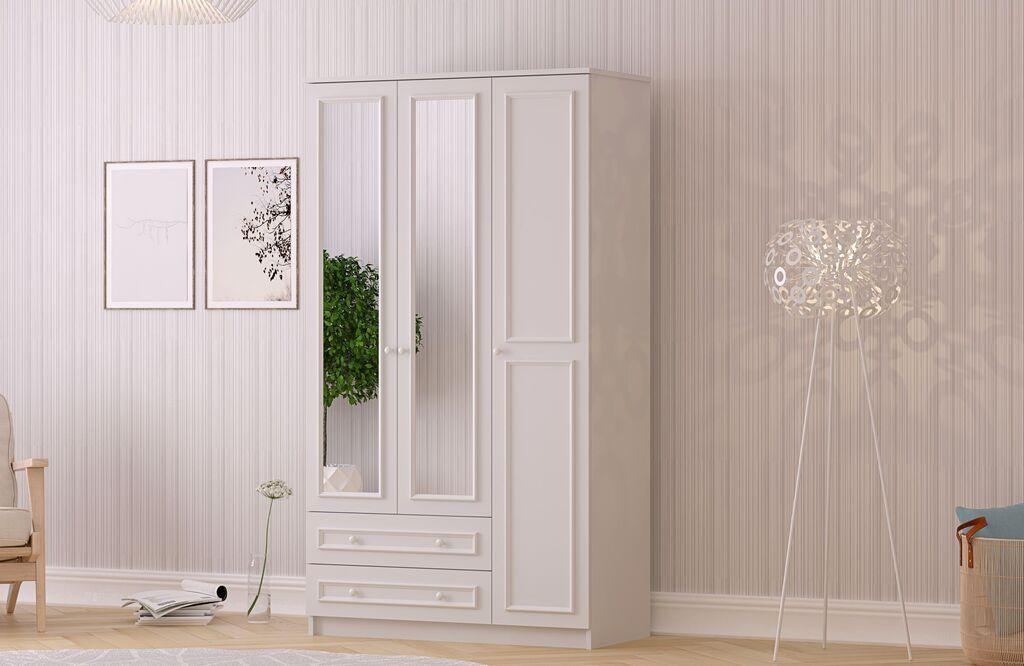 Гардеробер Hanah Home Rb-186, 105x182x52 см, бел