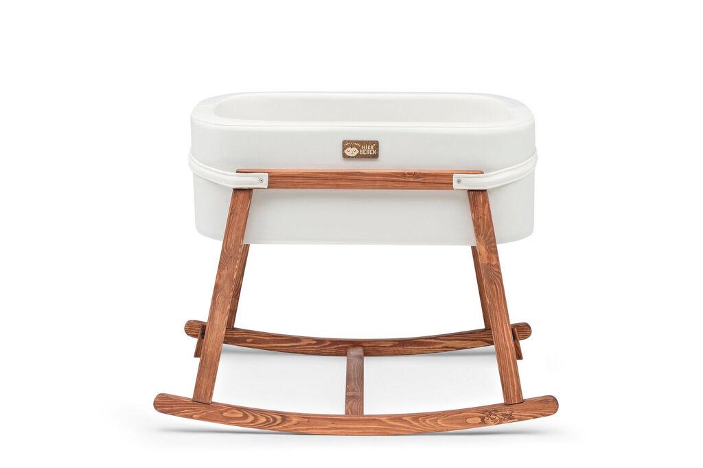 Hanah Home Cradle Hier, 90x70x58 см, дабово-бела