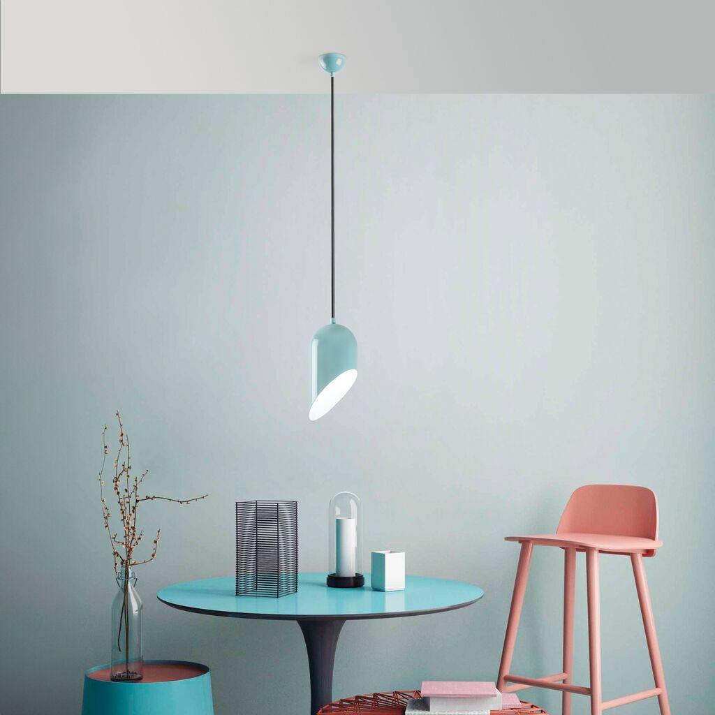 Opviq Luster Kesik, 32-121 см, O14 см, светло сина