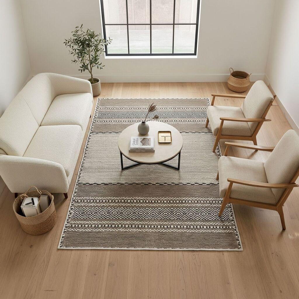 Conceptum Hypnose тепих Woosonil133, 160x230cm, кафеава