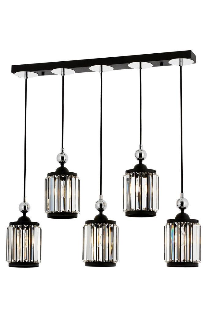 Opviq Luster Av-4318-5Y-Bsy, 85x80x8 см, црна