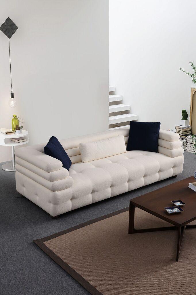 Atelier del Sofa Trosed Boston 3, 255x102x75 см, бела