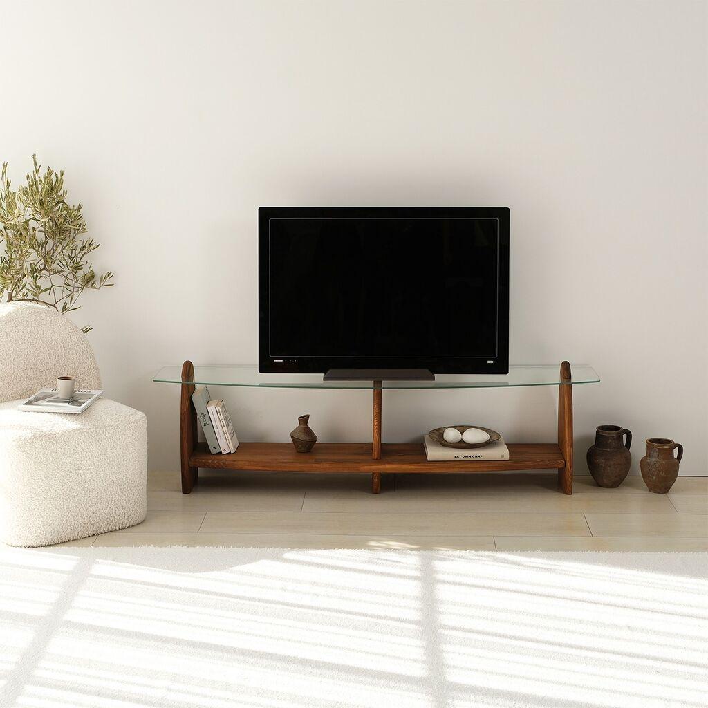 Hanah Home TV сандак за сурфање, 160x45x35 см, костенливо-проdzирен