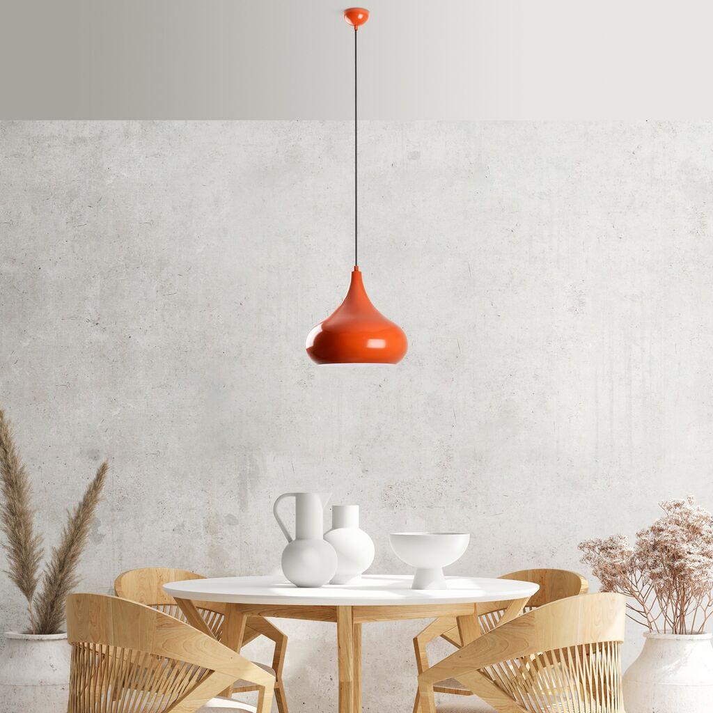 Opviq Luster Saglam 3774, 35-126cm, O30 cm, портокалова